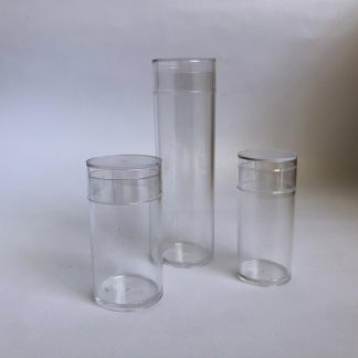 Tubo Homeopatia cristal